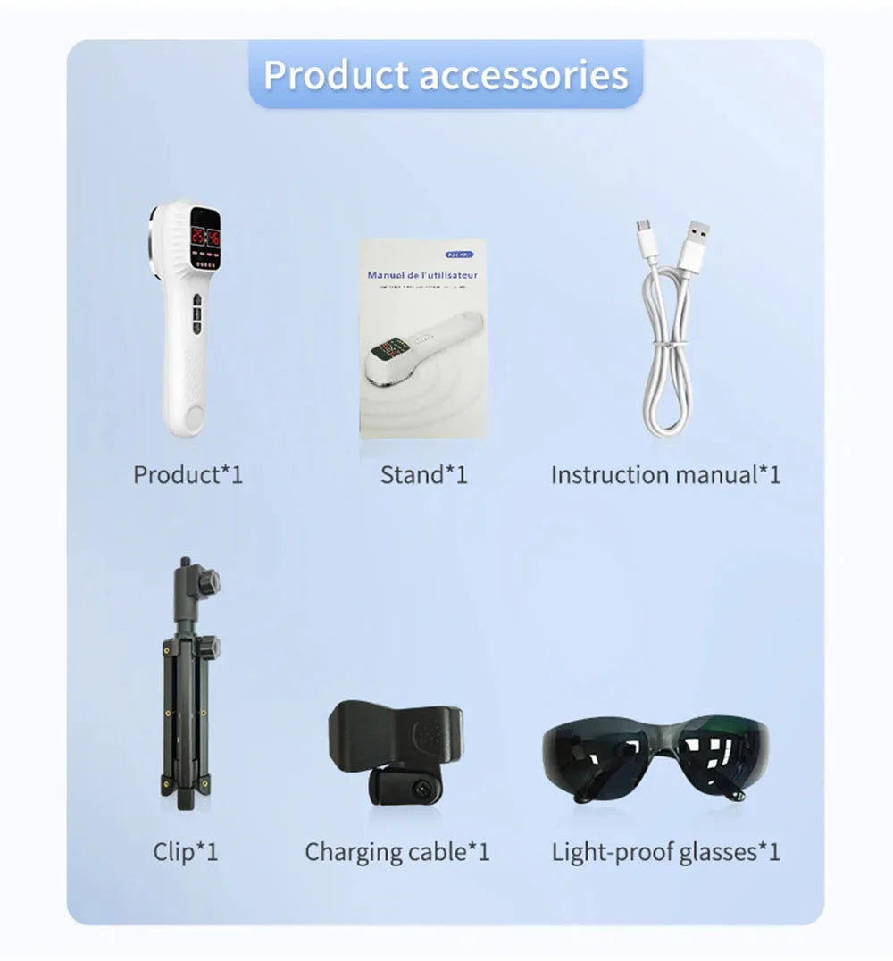 NEW Red Light Therapy For Face Anti Aging Wrinkle Removal Skin Tightening Machine Face Lift LED Light Therapy Facial Massager