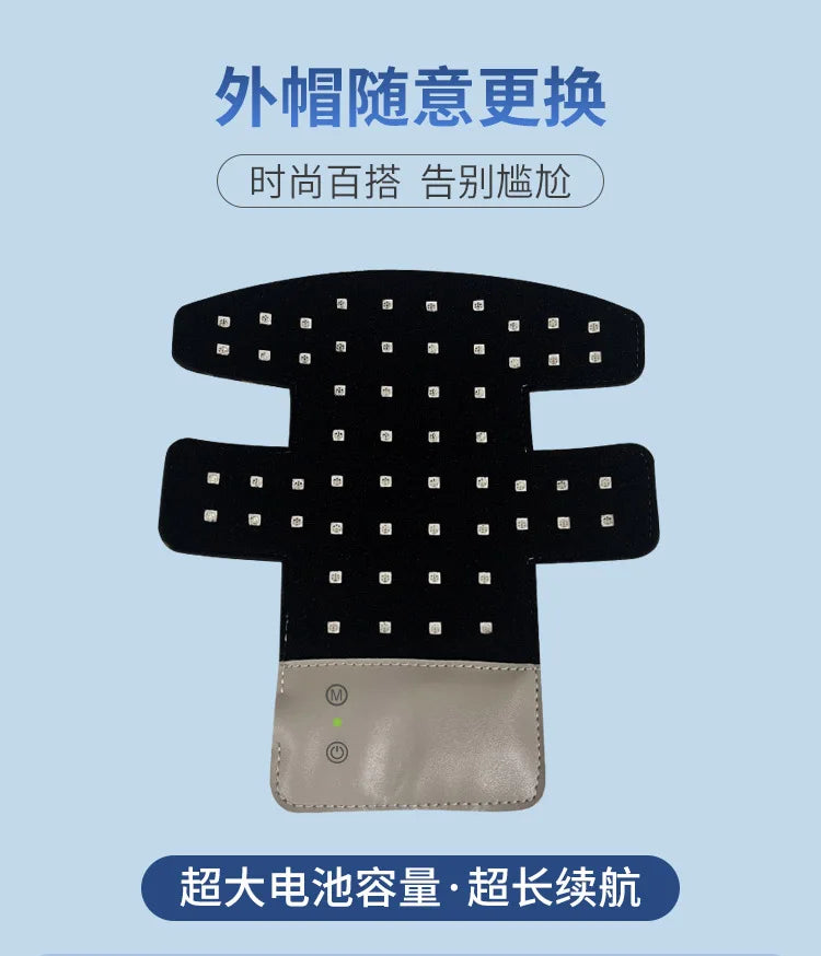 Rechargeable Eye Therapy Mask – Red Light + Warm Compress, Anti-Aging & Puffiness Relief