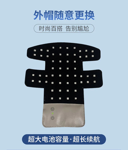 Rechargeable Eye Therapy Mask – Red Light + Warm Compress, Anti-Aging & Puffiness Relief