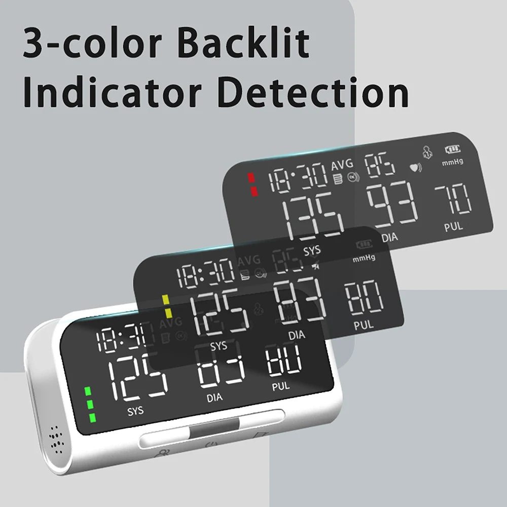 English Voice Blood Pressure Meter Automatic Intelligent Detection Of Blood Pressure Arm Electronic Sphygmomanometer