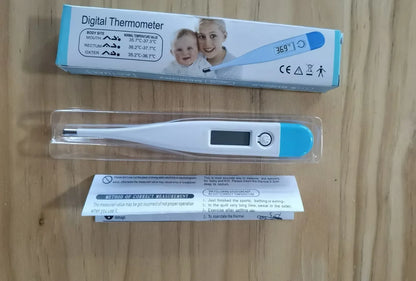 Digital Water Thermometer Accurate Oral and Armpit Temperature Reading Fever Alert Termometer Baby Bath Thermometers