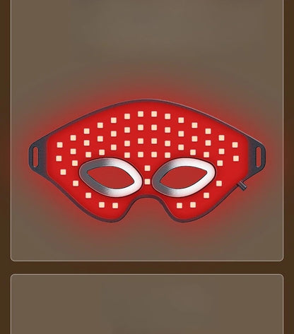 Rechargeable Eye Therapy Mask – Red Light + Warm Compress, Anti-Aging & Puffiness Relief