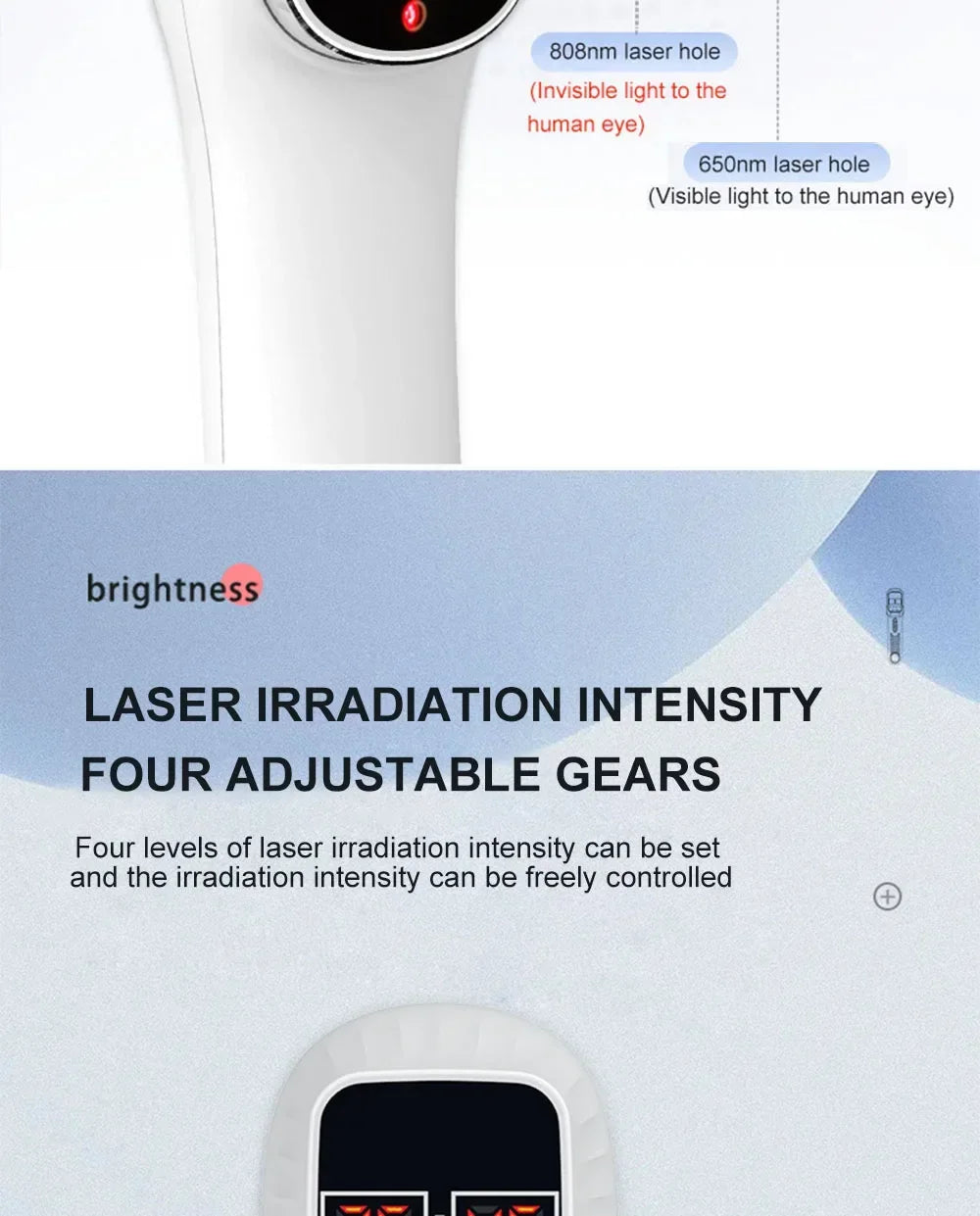 NEW Red Light Therapy For Face Anti Aging Wrinkle Removal Skin Tightening Machine Face Lift LED Light Therapy Facial Massager