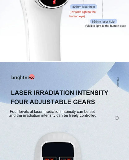 NEW Red Light Therapy For Face Anti Aging Wrinkle Removal Skin Tightening Machine Face Lift LED Light Therapy Facial Massager