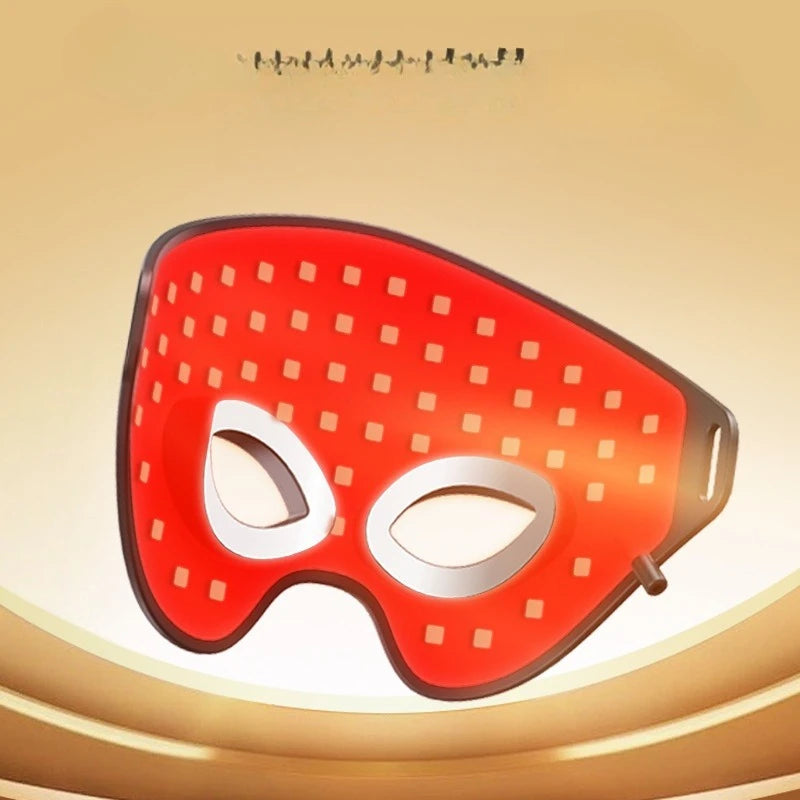 Rechargeable Eye Therapy Mask – Red Light + Warm Compress, Anti-Aging & Puffiness Relief