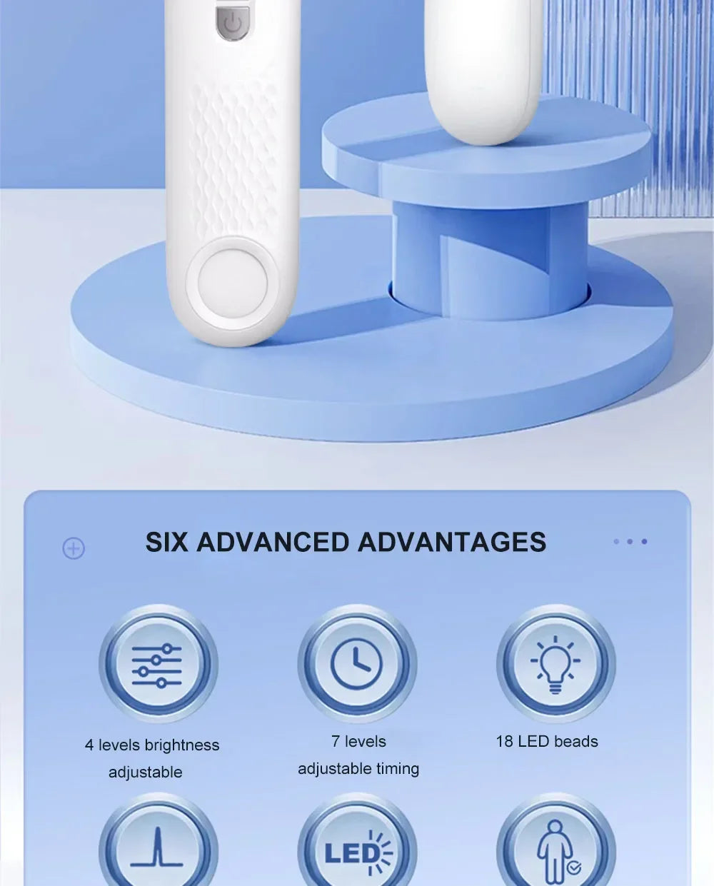 NEW Red Light Therapy For Face Anti Aging Wrinkle Removal Skin Tightening Machine Face Lift LED Light Therapy Facial Massager