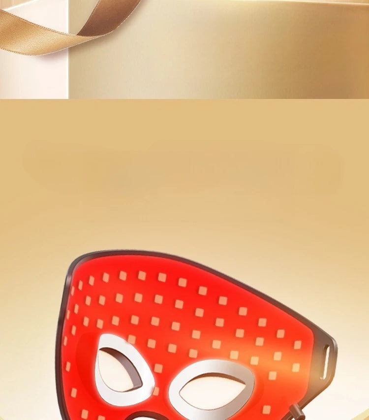 Rechargeable Eye Therapy Mask – Red Light + Warm Compress, Anti-Aging & Puffiness Relief